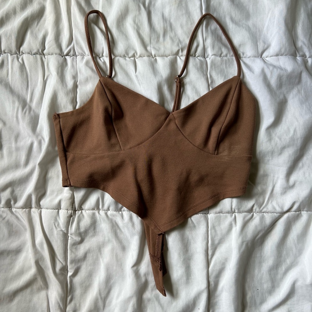 Brown Women's Top